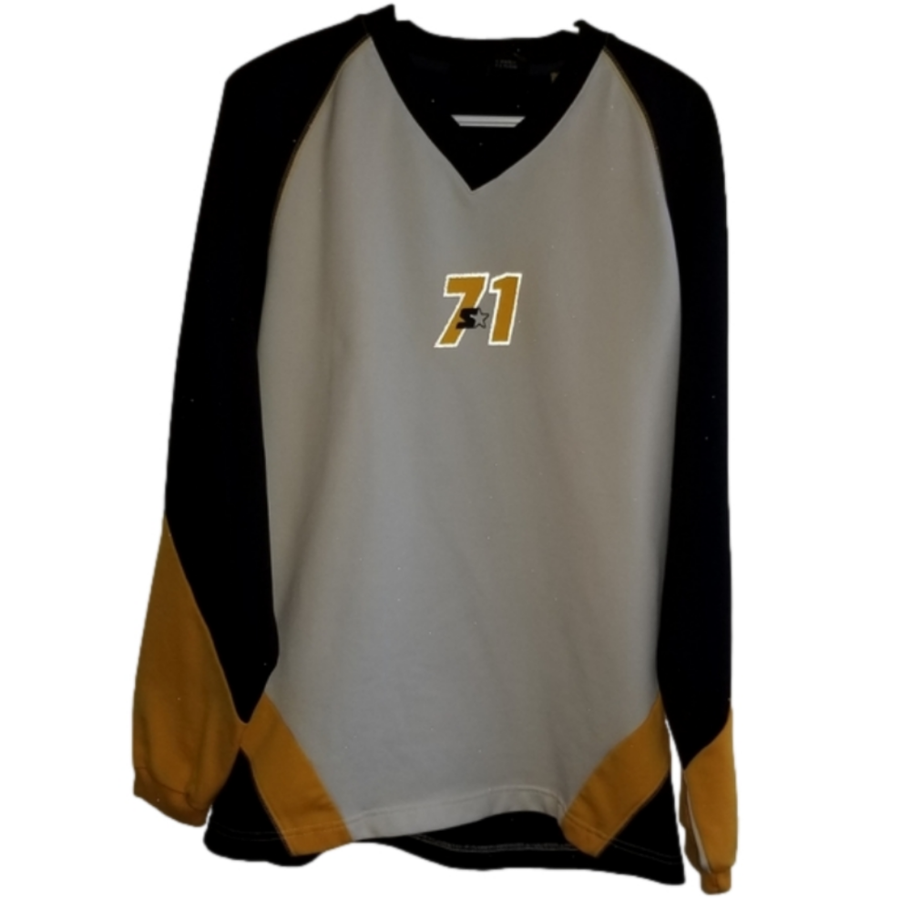 Starter 71 Long Sleeve Jersey Shirt Size M